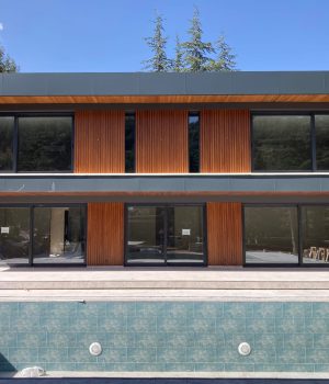 Teak iroko ahşap cephe-4
