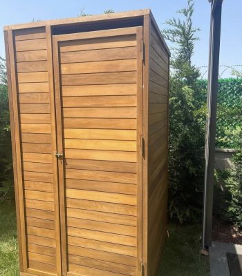Teak iroko ahşap duş duşakabin